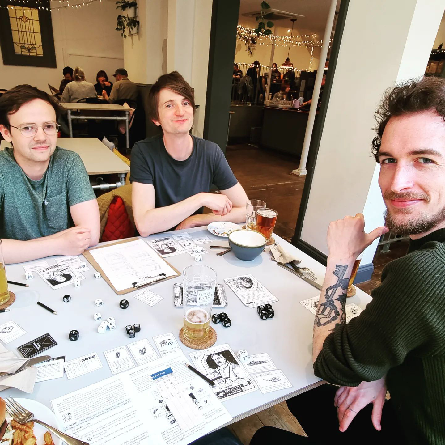 A table top gaming event