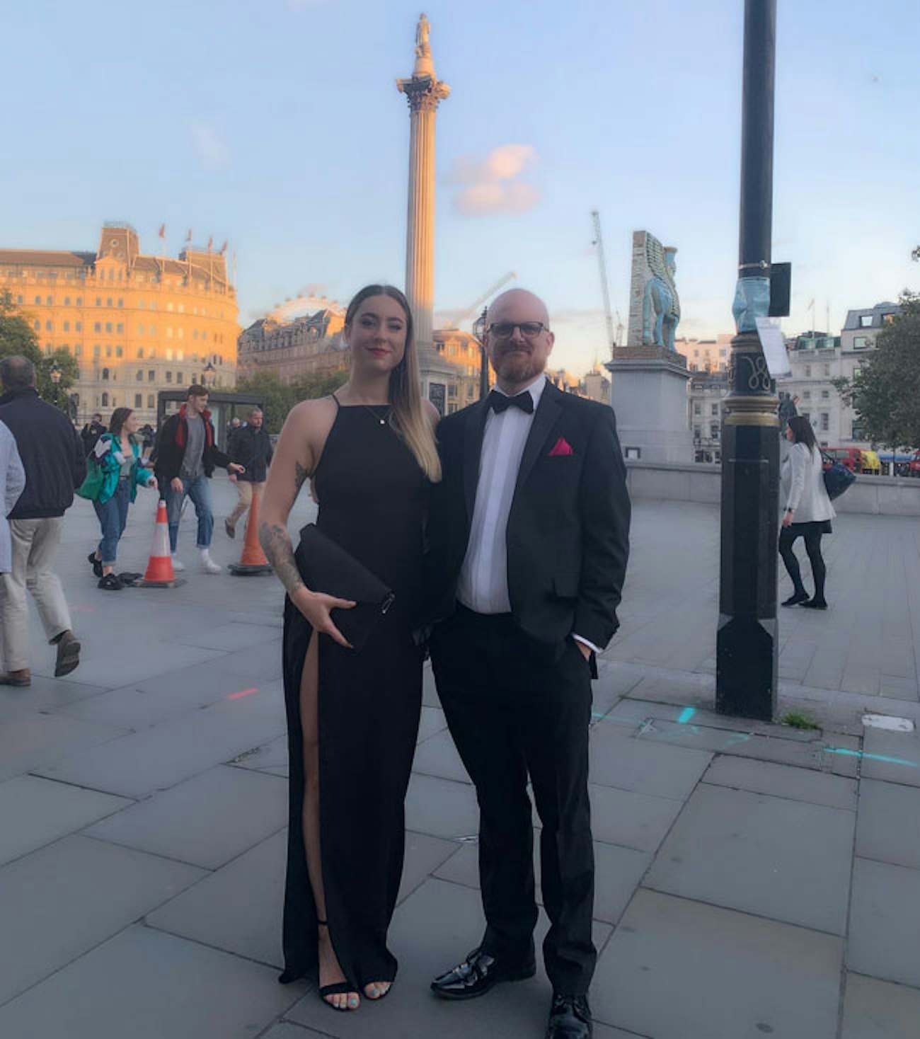 John Skinner and Kiera Lavington