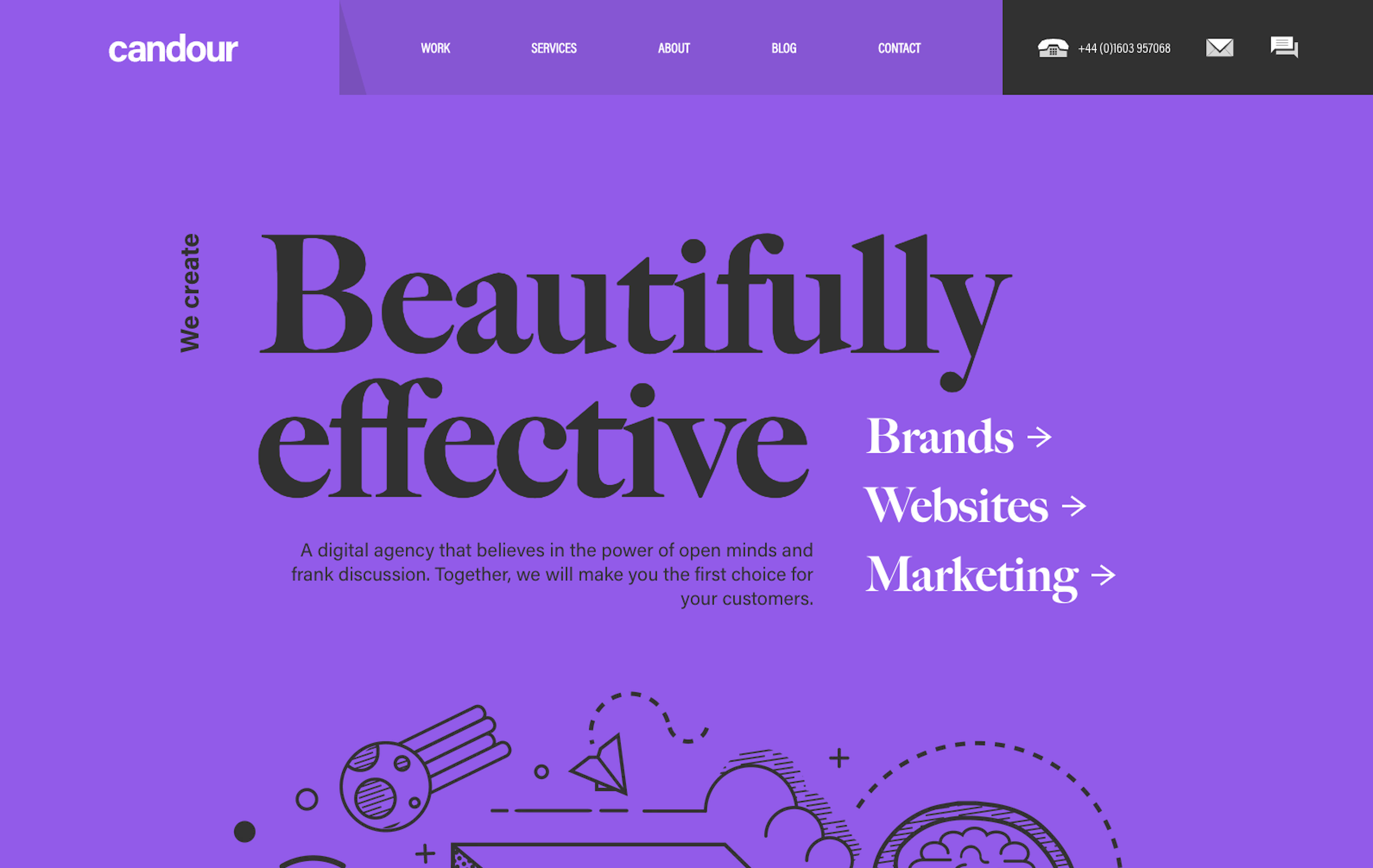 purple homepage