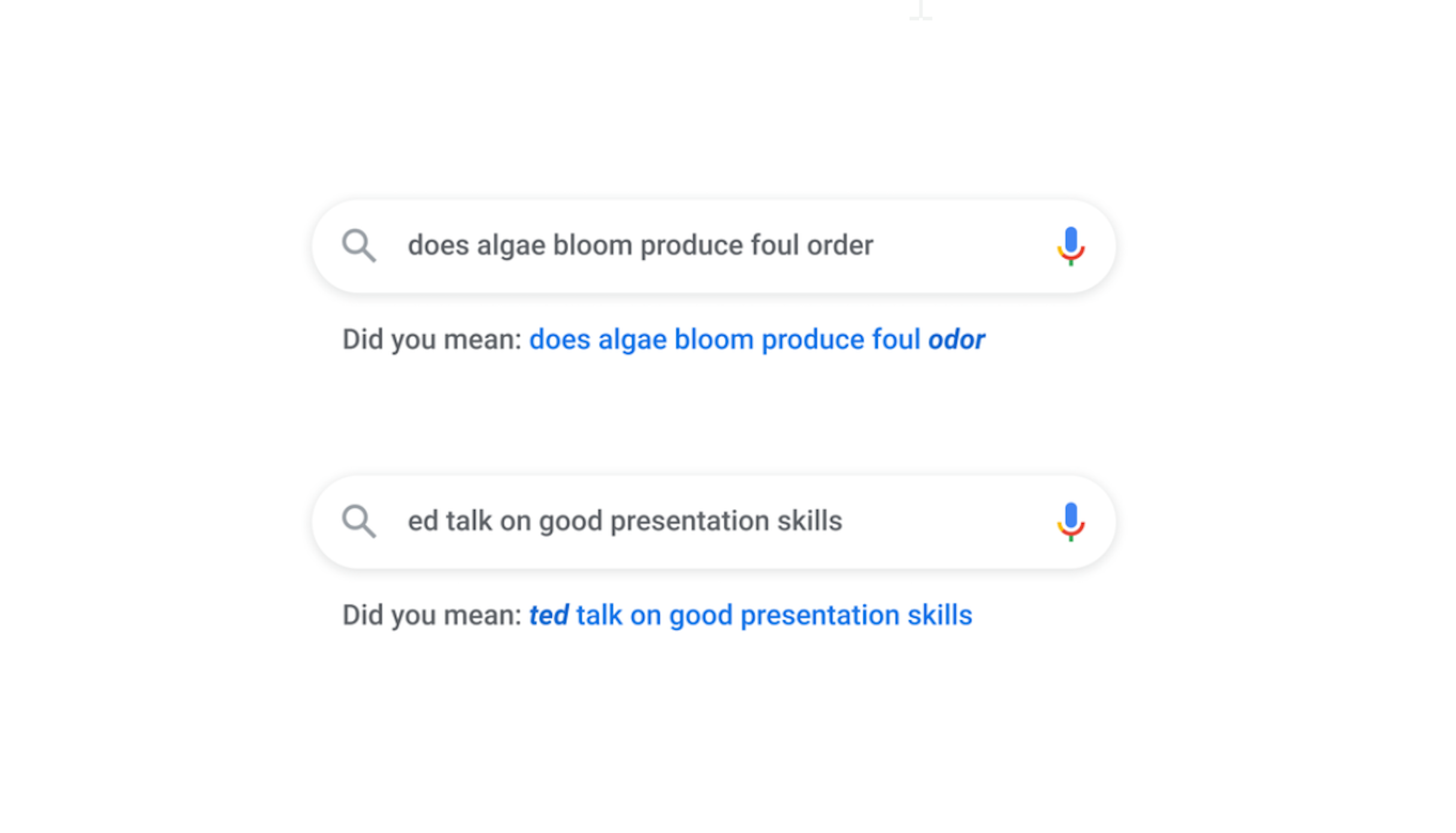 Google suggest screenshot