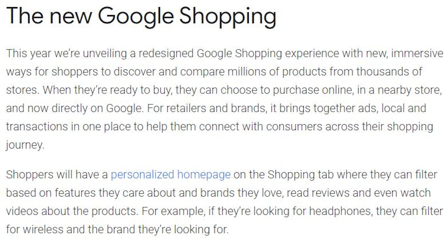 Google Shopping