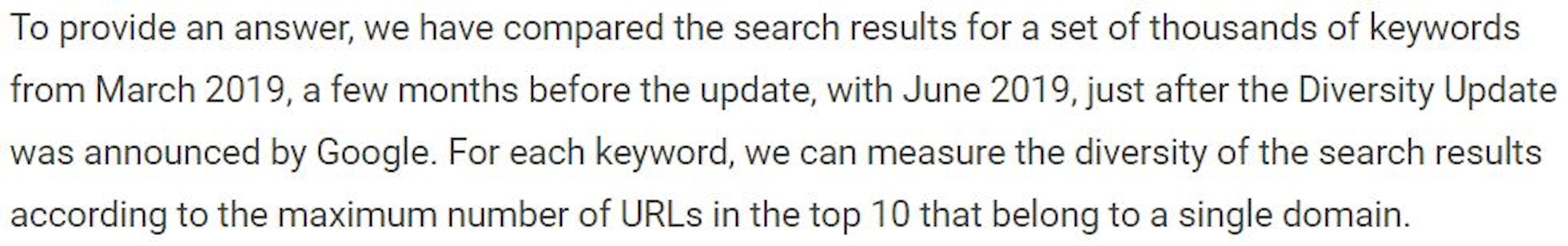 Searchmetrics report