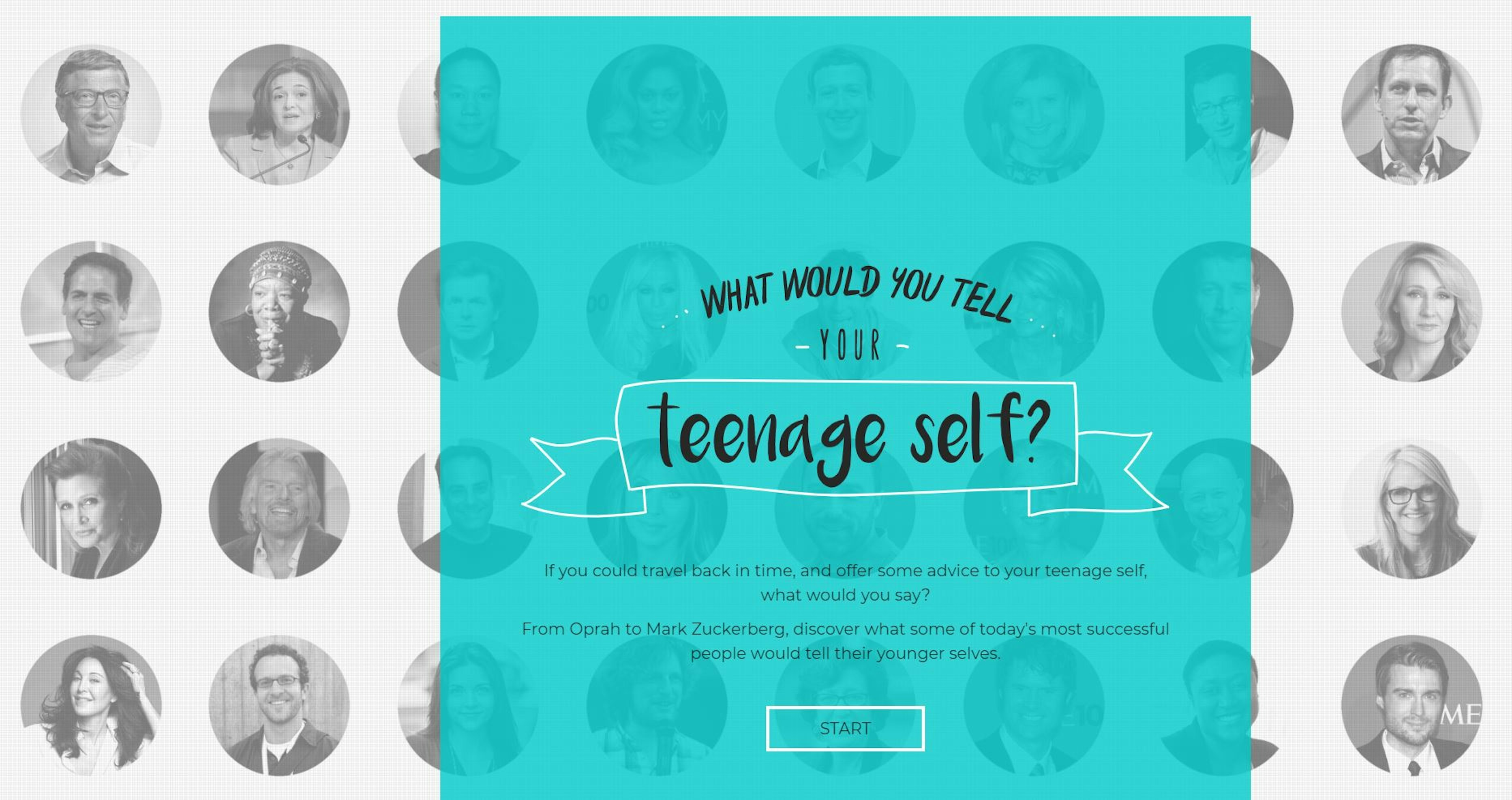 What would you tell your teenage self