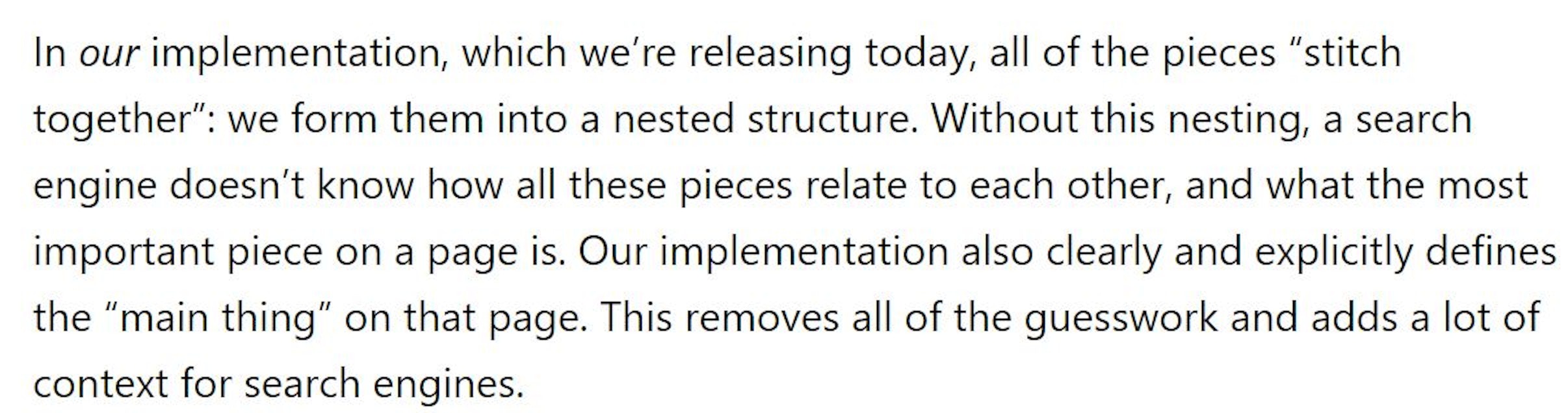 Yoast update content
