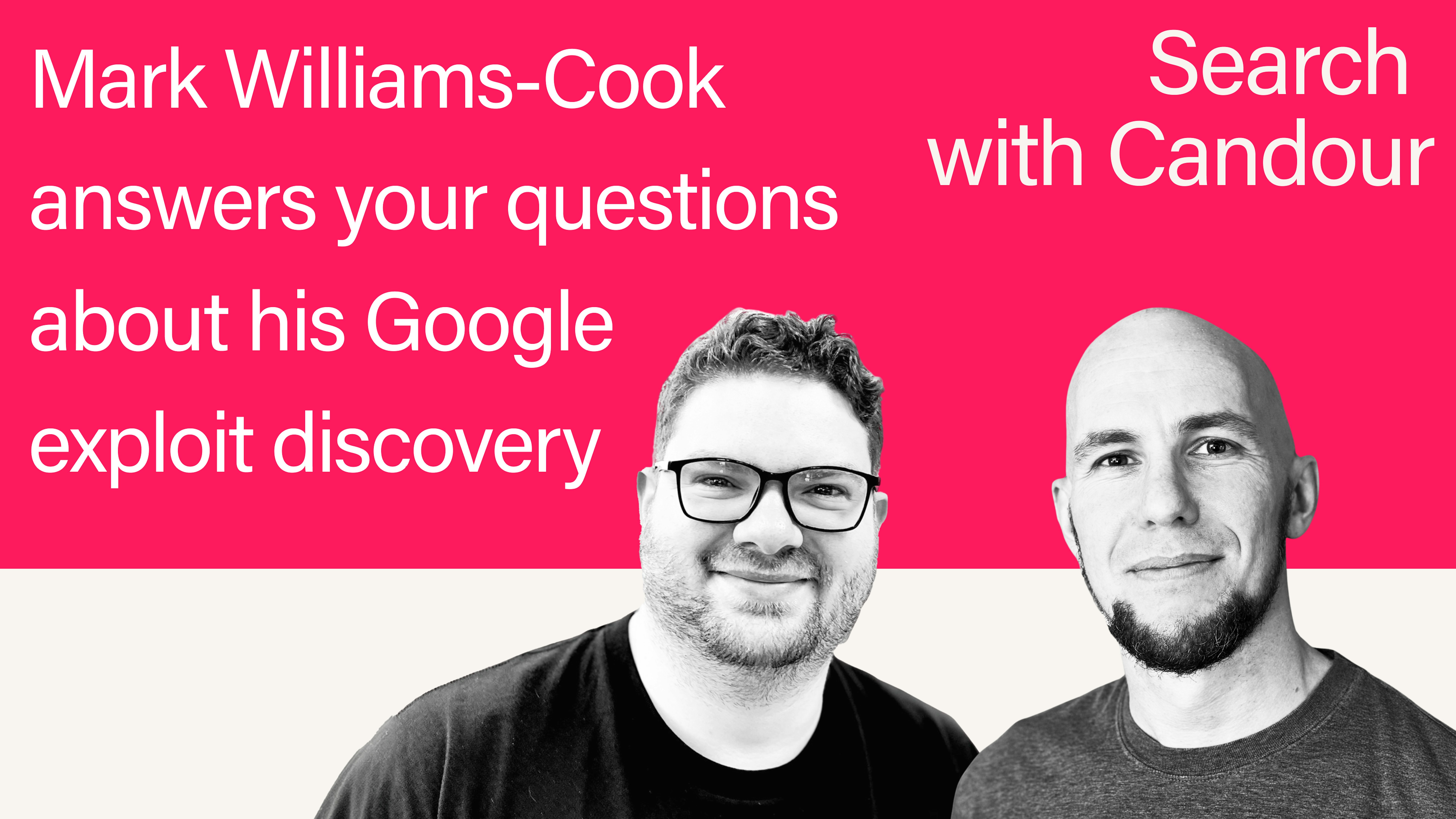 Jack and Mark - Search with Candour podcast Season 3 Episode 51