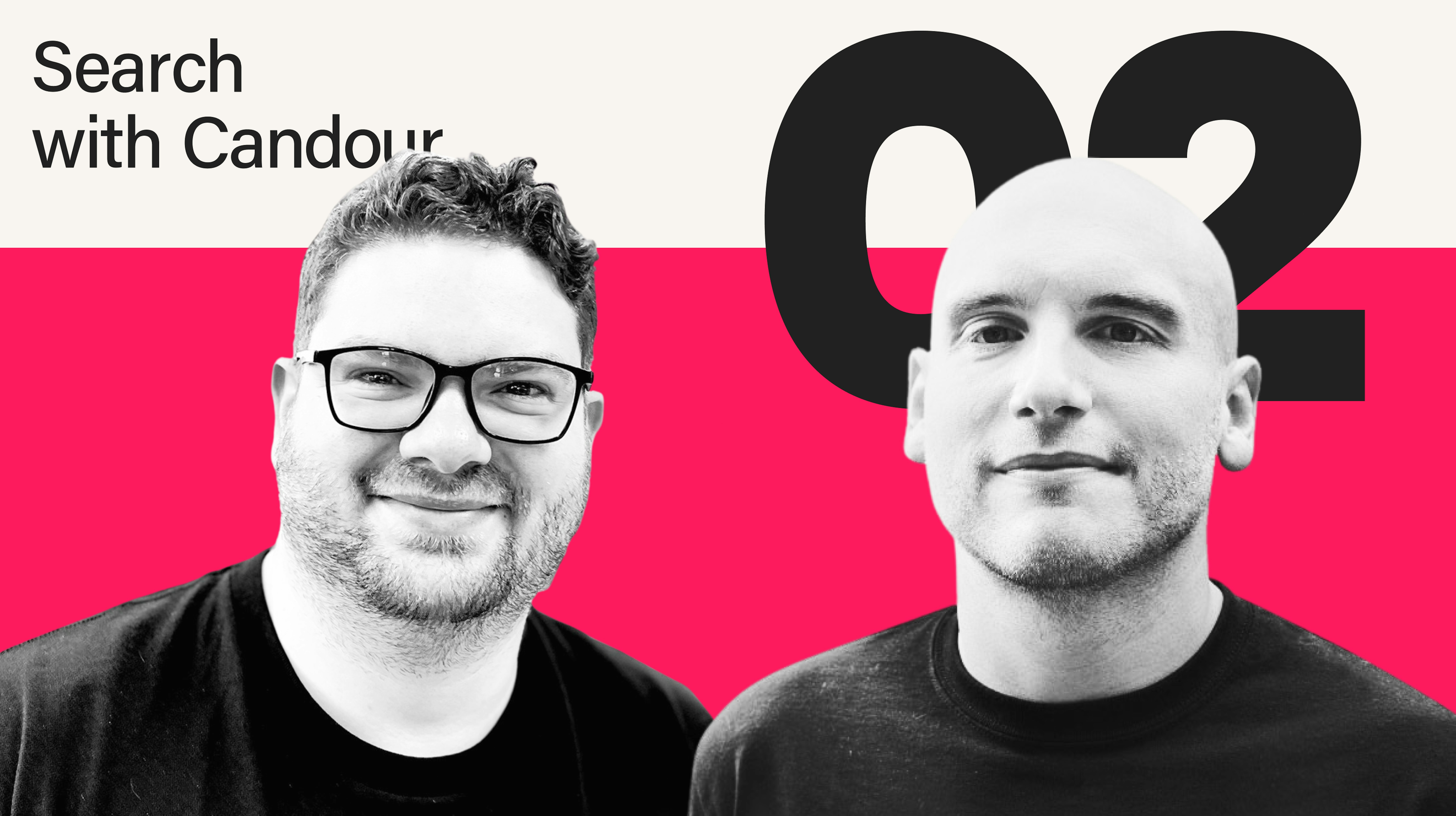 Podcast cover art featuring black and white portraits of Jack Chambers-Ward and Chris Spann