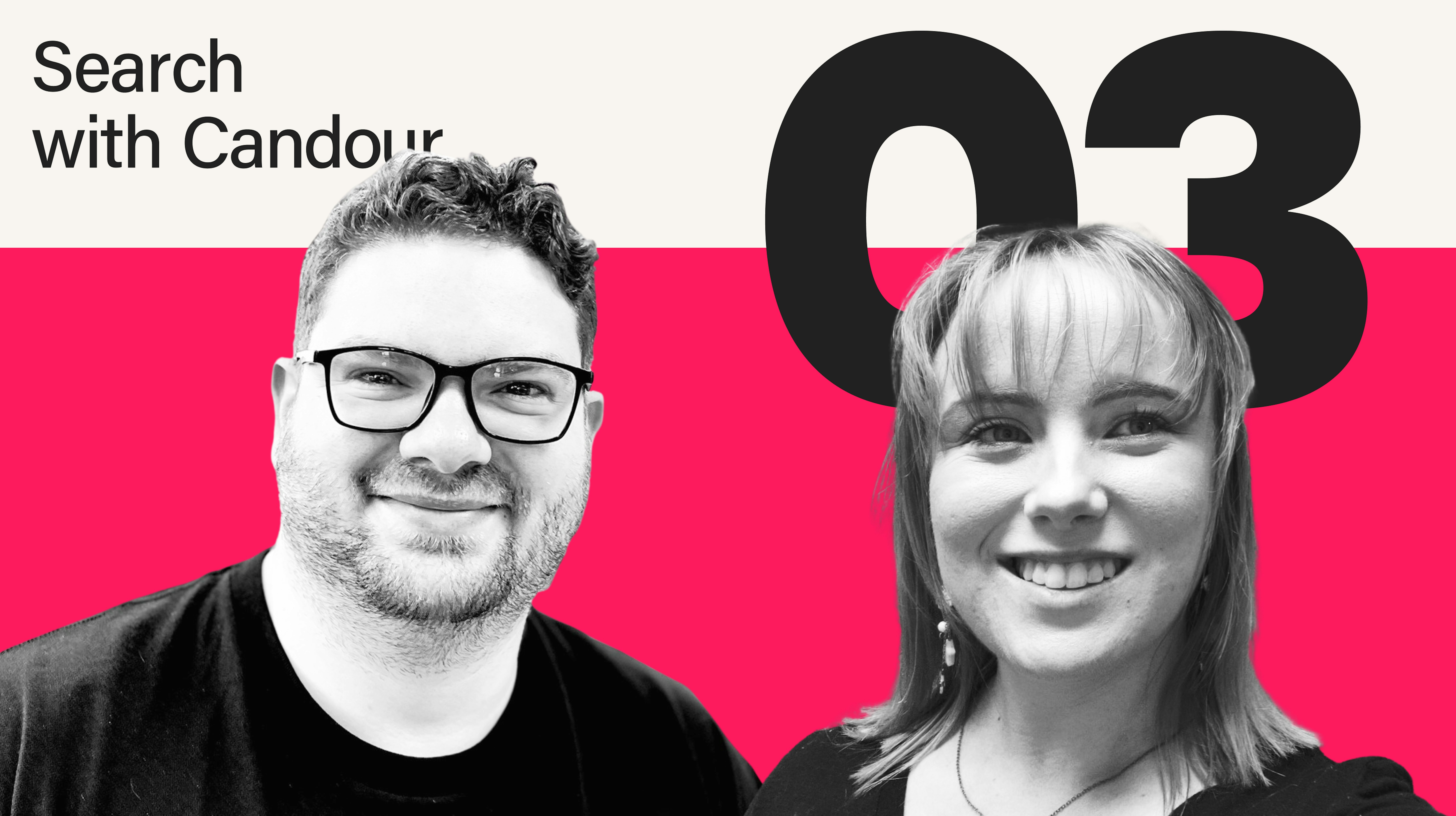 Podcast cover art featuring black and white portraits of Jack Chambers-Ward and Riley Hope