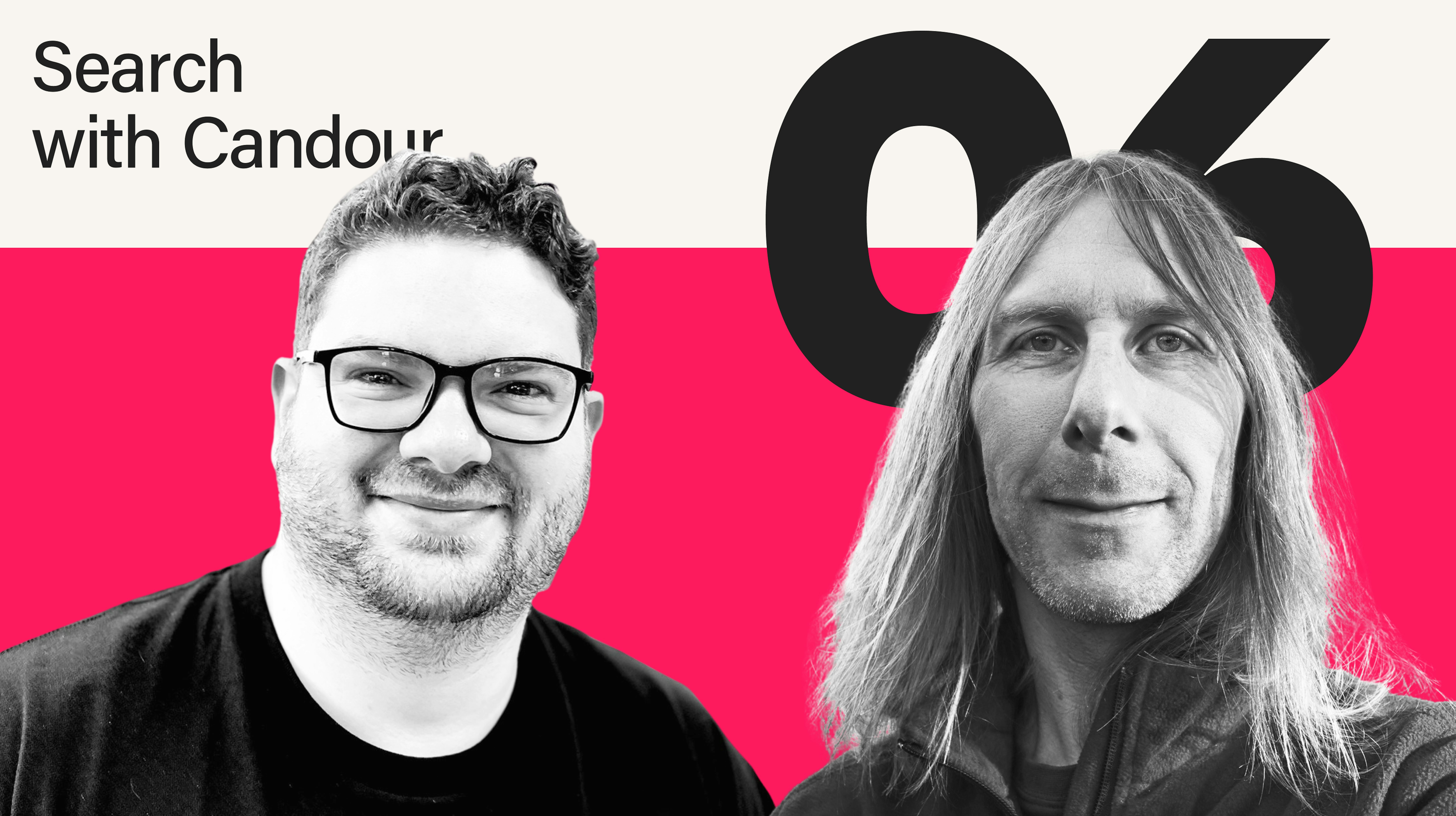 Podcast episode artwork featuring black and white portraits of Jack Chambers-Ward and Alex Harford