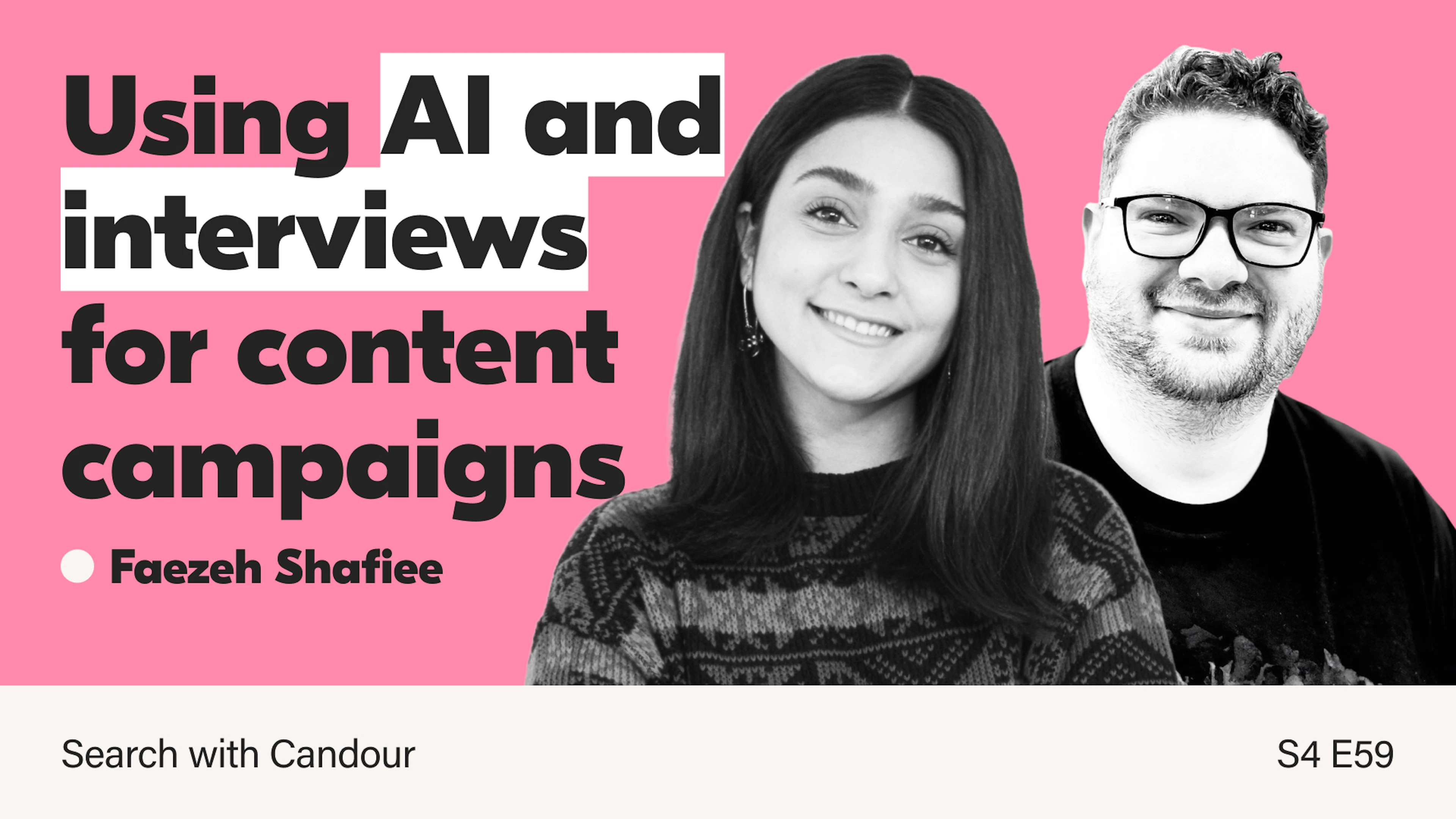 A YouTube thumbnail for the podcast