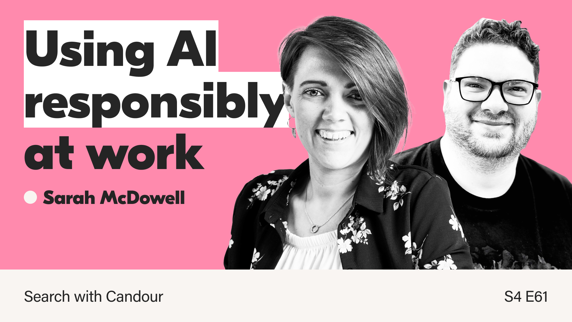 A YouTube thumbnail for the podcast 