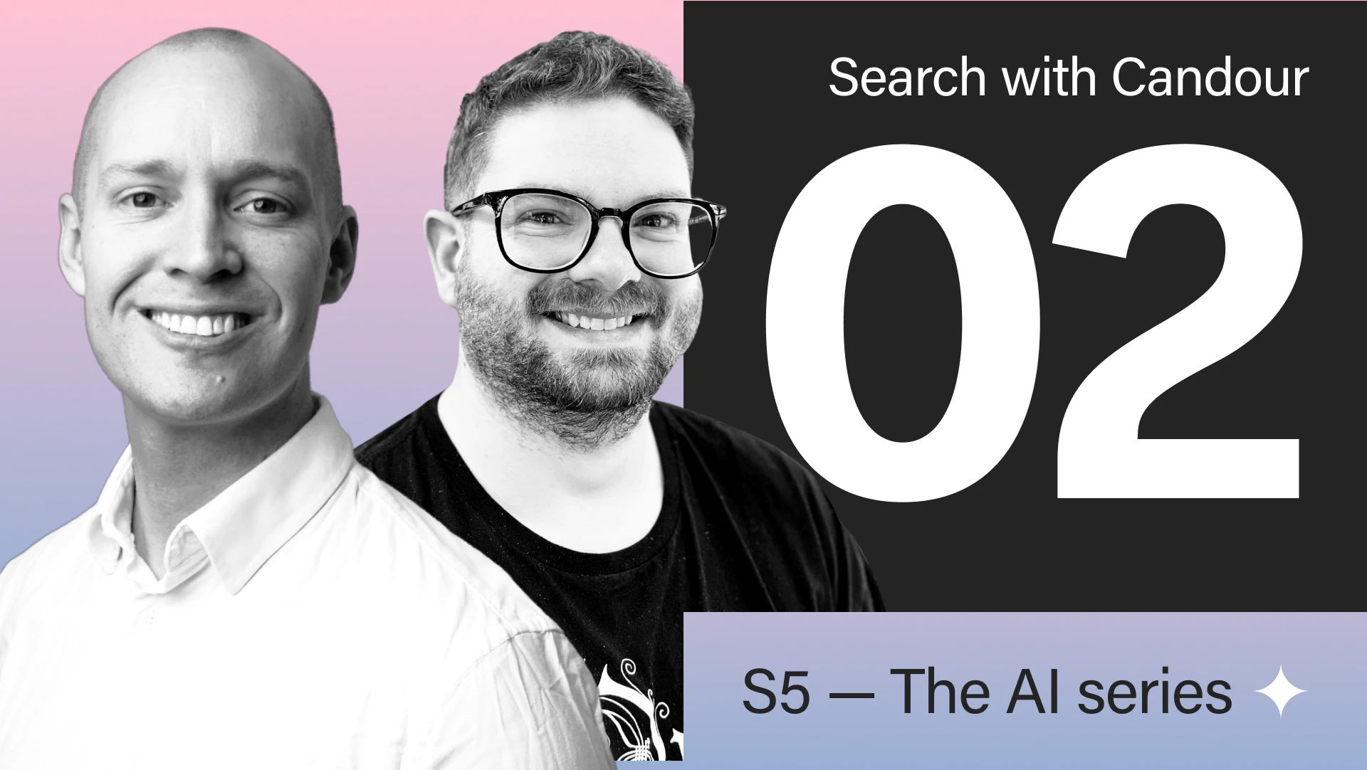 Search with Candour banner for
