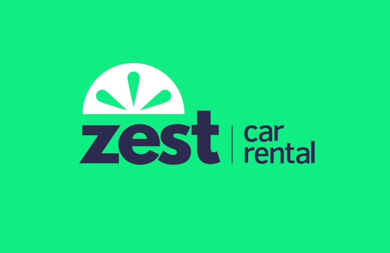 The Zest Car Rental logo